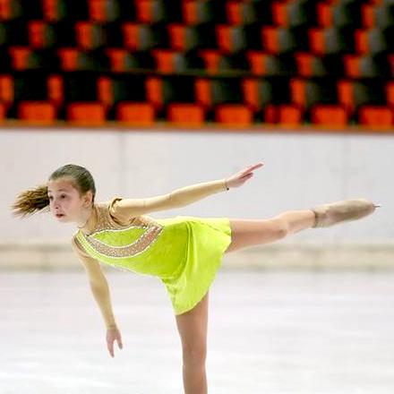 Girls Graceful Competition Freestyle Skating Dress
