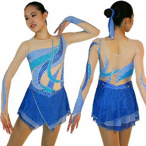 Girls Competition Figure Skating Costume