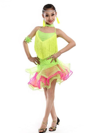 Girl's Latin Freedance Costumes