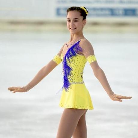 Girls Custom Figure Skating Dress