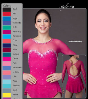 Women's and Girls Custom CompetitionFigure Skating Dresses