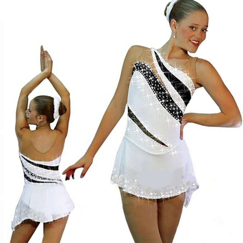 Crystal Custom Figure Skating Dress for Women and Girls